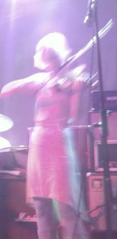 Marisa playing violin